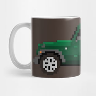 Jeep Wrangler Pixelart Mug